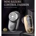 Men's Mini Electric Shaver - Wet/Dry Washable Razor with Fast Charging & Digital Display - Portable Car Mounted Blade for Travel - Buy Online on GoSupps.com