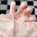 Temperament manicure hand-wearing a pink bow with drilling sweet powder manicure finished transparent student princess spice girl.(XS) - Buy Online on GoSupps.com