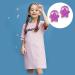 Glitter Hair Ties for Baby Girls - 36 Pcs Elastic Rubber Bands Scrunchies for Toddler Girls - Rainbow Sequin Sparkle Hair Accessories by Zifengcer - Buy Online on GoSupps.com