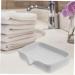 Amosfun Ceramic Soap Dish Soap Plate Stand Soap Storage Organizer Porcelain Soap Dish Sink Drain Ceramic Soap Container Portable Soap Storage Bath Sponges Nordic Ceramics White Tray - Buy Online on GoSupps.com