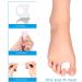 Gel Toe Separator Bunion Corrector for Pain Relief - Hallux Valgus & Hammer Toe Straightener Spacers for Women & Men - Buy Online on GoSupps.com