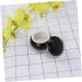 Angoily Ceramic Kitchen Canisters Terrarium Eyeshadow Jar Rouge Storage Tank Nut Travel Eye Shadow Black Medium - Buy Online on GoSupps.com