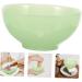 Ultechnovo Men's Razor Cream & Shaving Soap Bowl Set - 3 Multi-Purpose Containers for Perfect Shaves - Green Terrarium Inspired Design - Buy Online on GoSupps.com