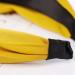 Women's Fashion Hair Headband - Elegant Yellow Wide Knot Strap | Simple & Sweet YWLink - Buy Online on GoSupps.com