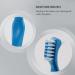 Kopinma 12 Pack Denture Toothbrush - Hard Double-Sided Denture Cleaning Brush for Effortless Care & Maintenance - Buy Online on GoSupps.com