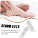 FOMIYES 1 Pair Beach Sock Silicone Moisturizing Socks Cracked Heel Socks Silicone Gel Arch Socks Silicone Socks Silicone Foot Socks Foot Care Socks Protector Men and Women White Spa - Buy Online on GoSupps.com