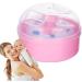 Geteawily Body Powder Puff And Container Powder Puff For Body Powder | Toddler Dusting Powder Puff for Body - Puff of Powder for Body After Body - Buy Online on GoSupps.com