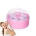 Bouff e De Poudre Corporelle Et R cipient Bouff e De Poudre Pour Poudre Corporelle Bouff e de poudre pousseter pour tout-petits pour le corps | Bouff e de poudre cosm tique pour le corps avec Rose
