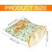IXYHKB Cat Play Tunnel Cat Tunnels for Indoor Cats Cat Tunnel Bag Collapsible Cat Tunnel Bed Self Interactive Cat Toys Pet Play Tunnel with Plush Ball for Cat Dog Rabbit Hamster Green - Buy Online on GoSupps.com