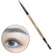 GaotKeut Eyebrow Pencil with Brush Makeup Brow Definer Beauty Tool Makeup Pen Stylist Definer Brow Pencil for Family Couples Friends black - Buy Online on GoSupps.com