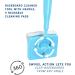 Baseboard Cleaner Tool with Handle | 5 Reusable Cleaning Pads | Adjustable Long Handle | Bathroom Microfiber Cleaning Mop - Buy Online on GoSupps.com
