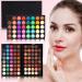 120 Colors Mini Eyeshadow Powder Palette - Anggrek Matt & Shimmering Waterproof Eye Makeup Set - Buy Online on GoSupps.com