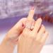 Anoximt Cat Ring for Women | Stylish Cat Ears Fashion Jewelry | Perfect Gift for Weddings Valentine's Day & Special Occasions - Buy Online on GoSupps.com