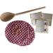 Helen's Own Jam Making Kit - Easy LOW SUGAR JAM - Kit includes 6 Jars Lids Doilies rubber-bands and 500g of Helen's Own Pectin sugar mix - Now suitable for Vegetarians & Vegans! - Buy Online on GoSupps.com