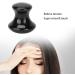 Buy 2 Black Gua Sha Mushroom Massage Tools | Natural Aventurine Quartz for Face & Eye Wrinkles Relief | Spa Relaxation Tools - Buy Online on GoSupps.com