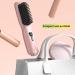 Cordless Hair Straightener Brush - Portable Heated Comb for Travel Fast Heating Mini Straightening Brush for Men & Women - Buy Online on GoSupps.com