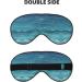 Deep Blue Sea Eye Mask - Soft Adjustable Nighttime Comfort for Men & Women | International Shipping - Buy Online on GoSupps.com