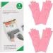 2-Pair Arthritis Compression Gloves - Alleviate Rheumatoid & Carpal Tunnel Pain Breathable Fingerless Design for Men & Women - Pink Large - Buy Online on GoSupps.com