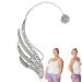 Richolyn Acupressure earrings for weight reduction Angel Wings Acupressure Remove earrings |Casual non -penetrating magnetic angel sohrings for weight reduction on the right