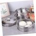 Alipis 1 Set Steamer Stainless Steel Cookware Dumpling Stainless Steel Steam Basket Vegetable Accessories - Buy Online on GoSupps.com