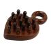 Beavorty 5-Piece Wooden Comb Set | Scalp Massager & Hair Care Tools - Wide Tooth Combs for Men | Hair Massage & Desurage Ridge Comb - Buy Online on GoSupps.com