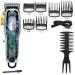 Professional Hair Clippers Cordless & Corded - Adjustable Barber Shop Trimmer with 6 Combs - Powerful Electric Hair Cutting Tool - Buy Online on GoSupps.com