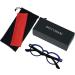 OCCI CHIARI Classic 3.50 Reading Glasses for Women - Trendy Round Rim Frames Durable Design Blue 3.5x Magnification - Buy Online on GoSupps.com