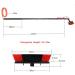 Window Cleaning Brush Equipment Glass Wall Clean 180 Rotating Brush -Headed Cleaning Cleaning Cleaning Brush Outdoor Window Glass Solar Plate 35 cm 9m/30 Feet 35cmbrushhead 6M/20FT - Buy Online on GoSupps.com