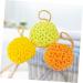 6 Pcs Bath Balls - Honeycomb Shower Balls for Luxurious Bubble Baths | International Shipping - Buy Online on GoSupps.com