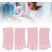 Nail Gloves for UV Protection - Breathable and Reusable Nail Art Accessories Fingerless UV Gloves Pink - Buy Online on GoSupps.com