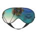 Beach Coconut Sunshine Eye mask Soft Elastic and Adjustable Nighttime Comfort Sleeping mask Suitable for Both Men and Women