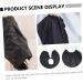 FRCOLOR 1pc Cloth Apron Hairdressing Cape Smock Black Cape Tool Hair Cutting Cape Lace up Work Clothes - Buy Online on GoSupps.com