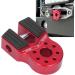 Buy 16000lb Winch Hook & Flat Shackle Mount - Universal Red Aluminium Alloy for UTV SUV Pickup | International Shipping Available - Buy Online on GoSupps.com