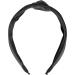 Shop styleBREAKER Retro Faux Leather Headband for Ladies - Knot Hairband in Black | Perfect Fashion Accessory - Buy Online on GoSupps.com