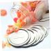 Mipcase 150 Pcs Mason Jar Lids Tinplate Date Disc Mason Jar Accessories Jar Replacement Lids Coffee Things Fermenting Lids Canning Lid Cover Reusable Canning Jam Glass Jar Glass Bottle Cap Silverx5pcs 8.6X8.6X0.2CMx5pcs - Buy Online on GoSupps.com