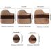 Blender Sponge | 6X Makeup Blending Sponge - Makeup Blending Sponge Facial Makeup Tools Sponge Portable Soft Sponge Setting Face Puff for Powder - Buy Online on GoSupps.com