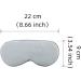 Buy Xeahung Adjustable Cotton Sleep Mask - Comfortable Light Blocking Eye Mask for Women & Men (Pink & Gray) | Perfect for Sleep & Travel - Buy Online on GoSupps.com