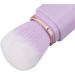 Double Head Retractable Powder Brush Ergonomic Portable Home Makeup Brush (Purple) - Buy Online on GoSupps.com