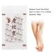 Detox Pavement Foot Stickers - 50 Organic Bamboo Vinegar Pads for Pain Relief & Healthy Feet Care - Buy Online on GoSupps.com
