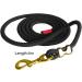 Magideal 4m Black Cotton Braided Horse Reins with Carabin Hooks - Ideal for Training Horses Pets and Sheep | International Shipping - Buy Online on GoSupps.com