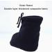 Soft Thick White Plush Foot Cast Sock | Adjustable Toe Cover for Men and Women | Warm Foot Warmer Protector in Dark Blue (Small) - Buy Online on GoSupps.com