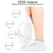 2 Pairs Moisturizing Foot Spa Socks | Hydrating Peel Treatment for Soft Feet - International Shipping - Buy Online on GoSupps.com