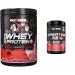 Six Star 100% Whey Protein Plus + Creatine X3 Powder (Fruit Punch) | Muscle Builder Bundle