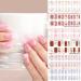 Limtula 20 Pieces Semi Cured Gel Nail s Long Lasting Semi Cured Nail Stickers with Soft Glossy Gel Finish Gel Nail Sticker Bss0223 - Buy Online on GoSupps.com