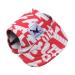 BbearT Pet Hats Casual Sun Hat with Visor for Small Dogs (S Red Letters) S Red/Letters