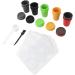  Jiawu Jiawu 10 Pcs Labor Saving Disposable Coffee Pods Keep Fresh Coffee Pods With Lids for Kitchen - Buy Online on GoSupps.com
