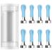 Bebird Replacement Tips Ear 8 Pieces Waterproof Silicone Ear Spoon for Ear Wax Removal Endoscope BEBIRD Original Ear Cleaner Tips Set for W3/R3/T15/X3/X17 PRO/D3Pro/T5/R1(Dia. 3.5mm)
