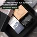 Shop The Grooming Society Razor Blade Retention Bank - Safety Razor Blade Storage Suitcase & De-Blade Letter Box for Used Shaving Blades - Black | International Shipping - Buy Online on GoSupps.com