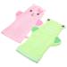 FRCOLOR 6 Pcs Bath Mittens - Exfoliating Body Scrubber for Kids | Animal Shower Wash & Baby Sponge | Ideal for Bathing & Showering - Buy Online on GoSupps.com