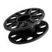 RANNYY Diving Finger Spool,Durable Plastic Scuba Diving Compact Finger Spool Reel Diver Underwater Accessory Black